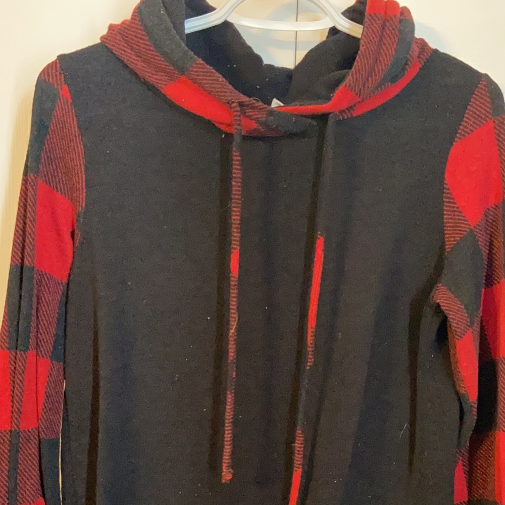 Plaid hoodie